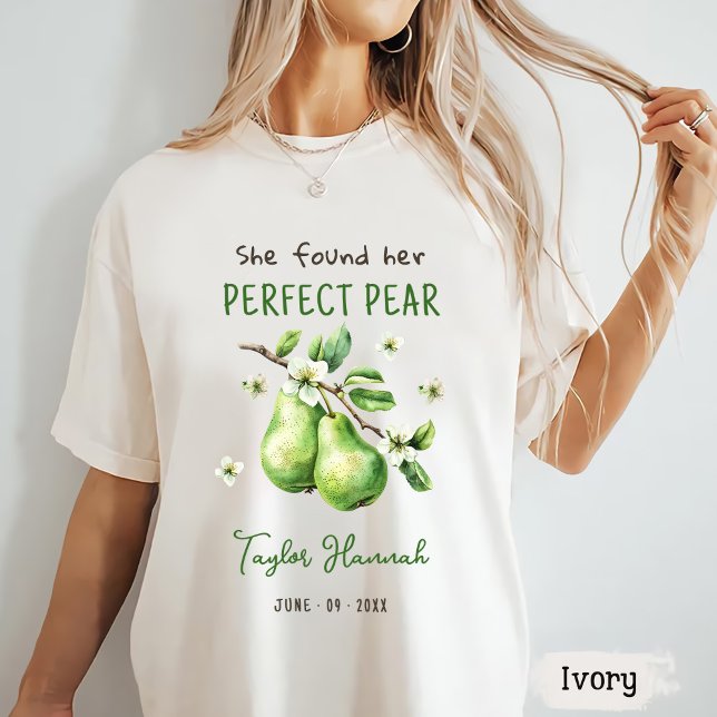 T-shirt Brunch moderne verdure Parfait Fête des mariées de (Créateur téléchargé)