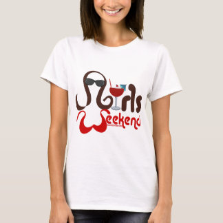 T-shirt Brunettes en Bikinis - Amusement du week-end fémin