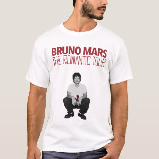 T-shirt Bruno Mars The Romantic Tour 2026 Rose