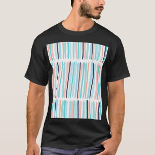 T-shirt Brush Strokes colorés : Scribble Vintage.