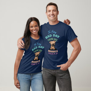 T-shirt Brussels Griffon KiniArt