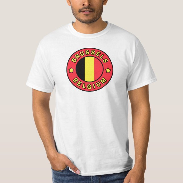 T-shirt Bruxelles Belgique (Devant)