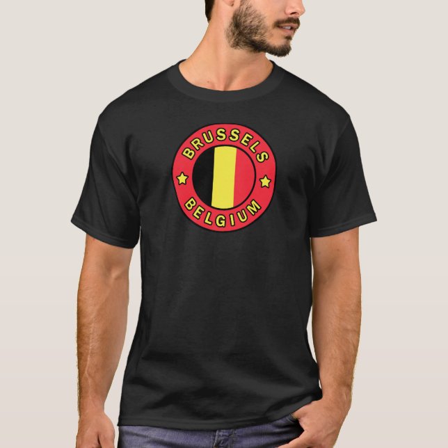 T-shirt Bruxelles Belgique (Devant)