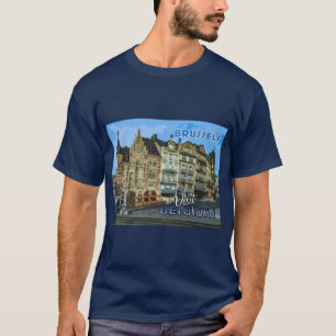 T-shirt Bruxelles, de la série Visite...