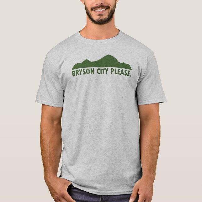 T-shirt Bryson City S'Il Vous Plaît (Devant)