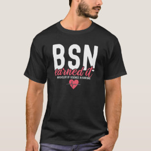 T-shirt Bsn Rn Bacheliers De Science En Soins Infirmiers L