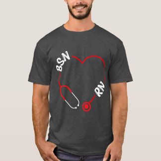 T-shirt BSN RN Nurse Graduation Infirmière Essentials de s