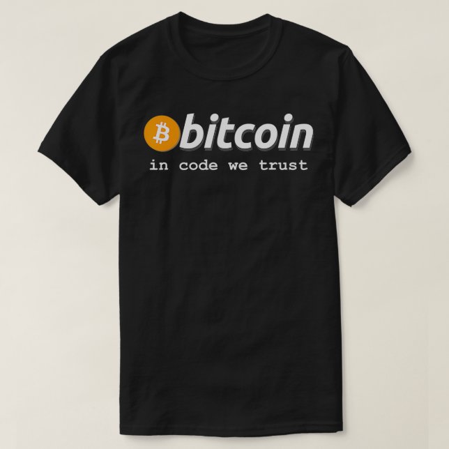 T-shirt BTC Bitcoin Crypto Mode 2021 (Design devant)