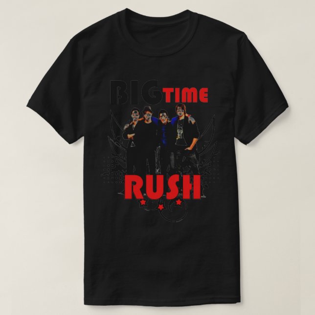 T-shirt BTR Big Time Rush (Design devant)