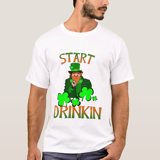 T-shirt bu de St Patty (Devant)