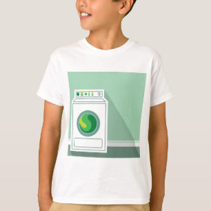 T-shirt Buanderie de machine à laver