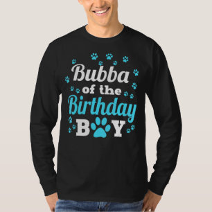 T-shirt Bubba De L'Anniversaire Chien Chien Paw Anniversai