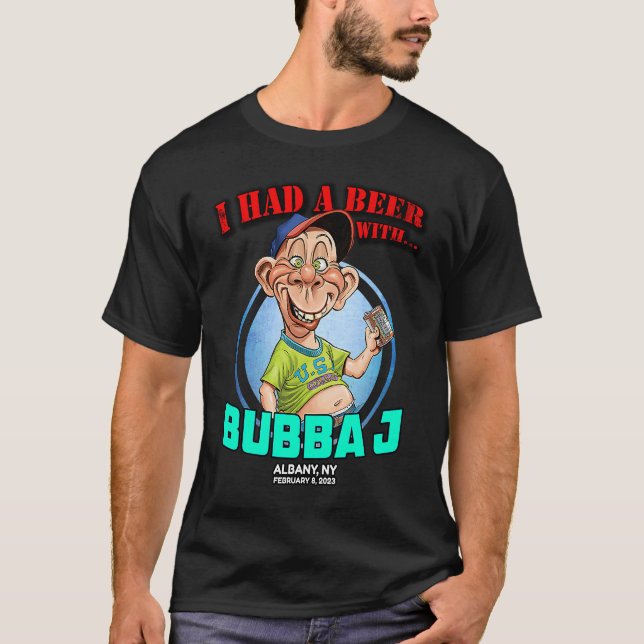 T-shirt Bubba J Albany NY 2023 (Devant)