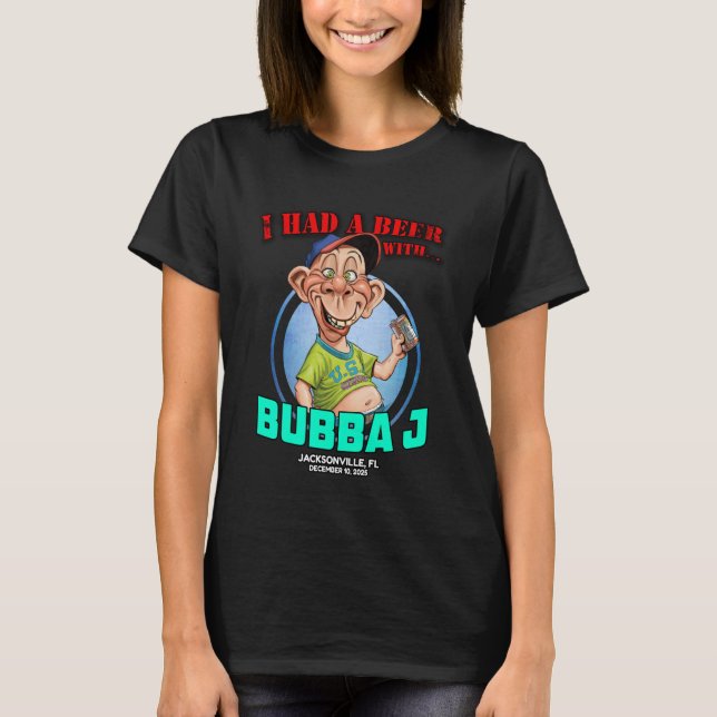 T-shirt Bubba J Jacksonville, FL (2025) (Devant)