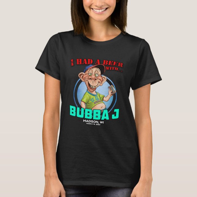 T-shirt Bubba J Madison WI 2023 (Devant)