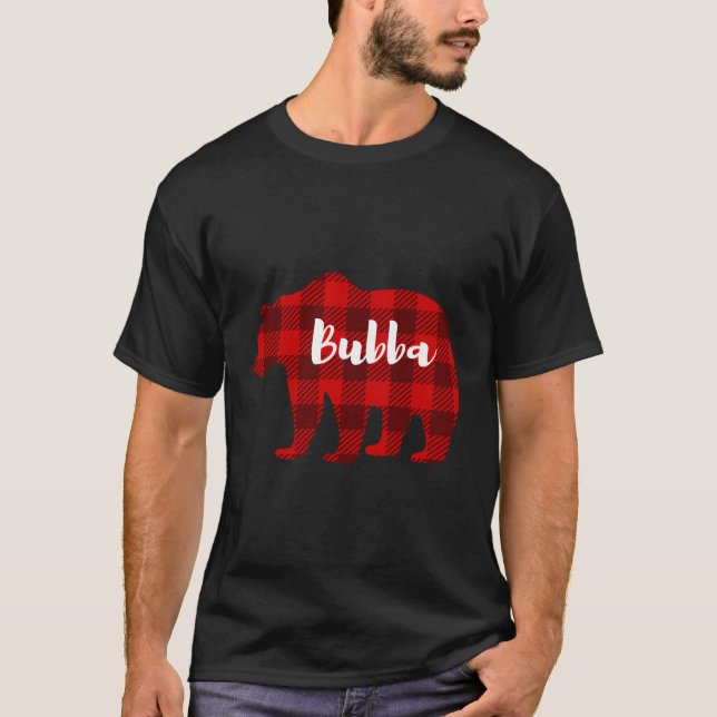 T-shirt Bubba Ours Vêtements Hommes Cadeaux Grand-parents  (Devant)