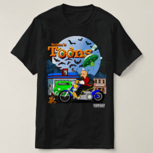 T-shirt Bubba's Cartoon Biker Tee