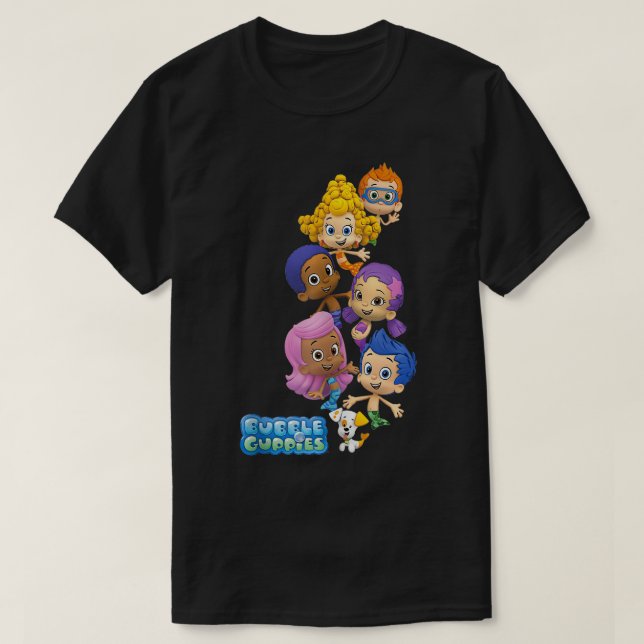 T-shirt Bubble Guppies School Of Mermaids (Design devant)