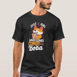 T-shirt Bubble Juste Une Fille Qui Aime Le Corgis