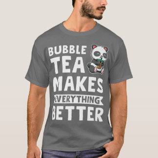 T-shirt bubble tea fait tout Bubble tea Merch 491