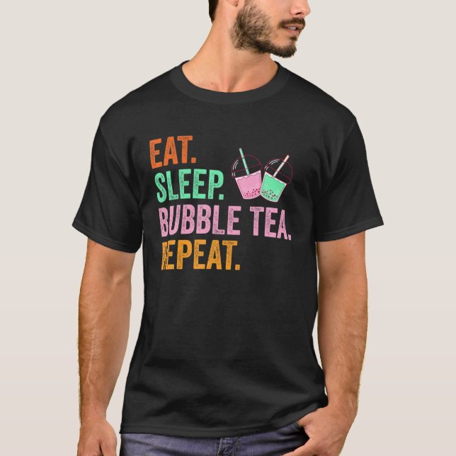 T-shirt Bubble Thé Boisson (Devant)
