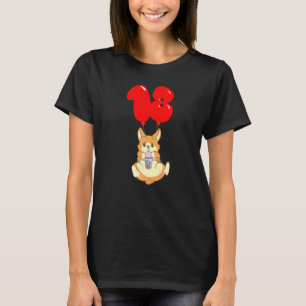 T-shirt Bubble Thé Hamster 18e anniversaire Enfants Balloo