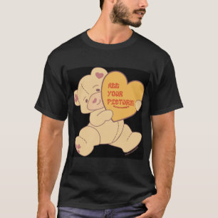 T-shirt Bubbly mignonne ours couleur rose