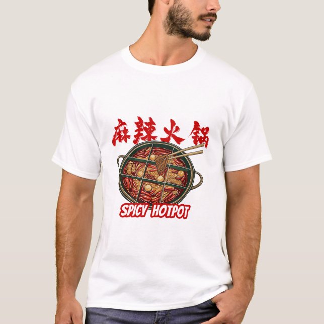 T-shirt BubblyCuddle Spicy Hotpot (Devant)