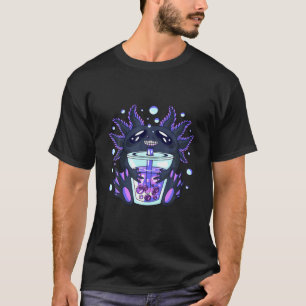 T-shirt Buble Thé Axolotl Lover doux Boba Thé mexicain Sa