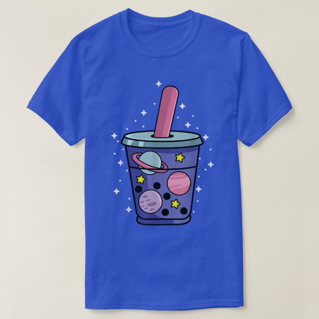 T-shirt Buble Thé Espace Boba Tea Lover (Design devant)