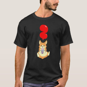 T-shirt Buble Thé Hamster 2e anniversaire Enfants Balloon 