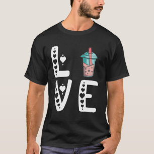T-shirt Buble Thé Lover Boba Thé Boissons Tapioca Pearl Sw