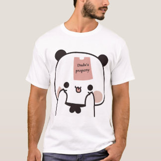 T-shirt Bubu Panda Est Dudu Brownie Bearâ€™S Propriété 