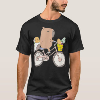 T-shirt Bubu The Guinée Pig Biking Funny Animal 