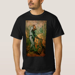 T-shirt Bûcheron (d'après Millet) par Vincent van Gogh