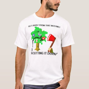 T-shirt Bûcheron d'Internet