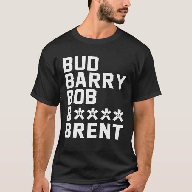 T-shirt Bud Barry Bob B.Itch Brent (Devant)