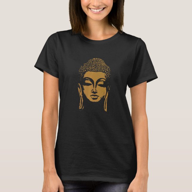 T-shirt Buddha Head Siddhartha Gautama (Devant)