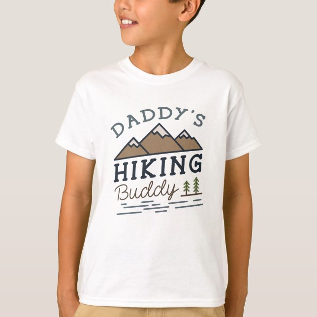 T-shirt Buddy de Randonnée papa (Devant)