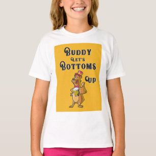 T-shirt Buddy En Bas De La Bière Internationale 4 Août