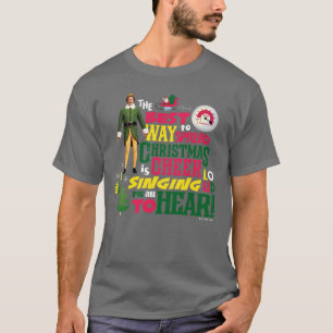 T-shirt Buddy l'Elfe   Citation graphique de Noël