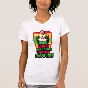 T-shirt Buddy l'Elfe   OMG ! père Noël !