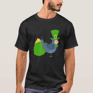 T-shirt Budget Budgie Jour de la Saint Patrick Bird 1
