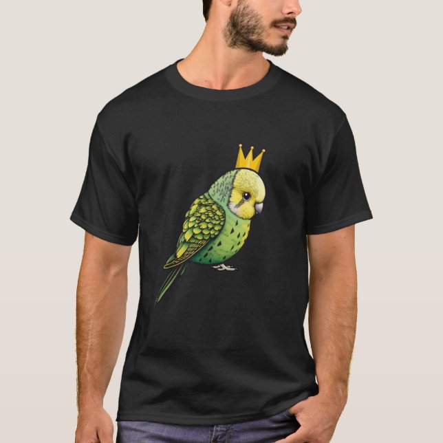 T-shirt Budgie Bird Parakeet For Budgerigar Owner  1 (Devant)