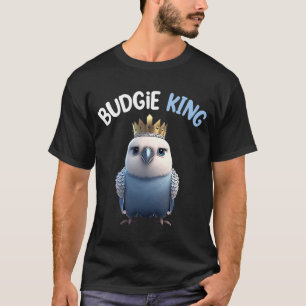 T-shirt Budgie Bird Parakeet Pour Propriétaire Budgerigar 