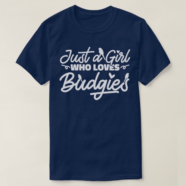 T-shirt Budgie Budgerigar Parakeet Budgie Lover (Design devant)
