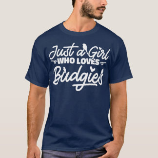 T-shirt Budgie Budgerigar Parakeet Budgie Lover