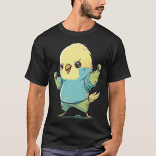 T-shirt Budgie Dabbing Budgerigar Parakeet Bird Dab Dance