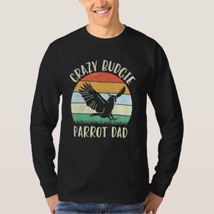 T-shirt Budgie Papa Parrot Bird Budgie Parrot Bird Bree