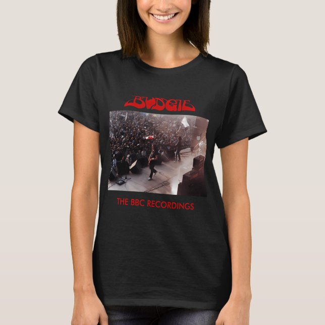 T-shirt BudgieThe BBC Enregistrements (Devant)